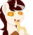 Size: 1872x2000 | Tagged: safe, artist:yannerino, oc, oc only, oc:biepbot, pony, waspling, drool, fangs, long tongue, looking at you, solo, tongue out