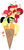 Size: 440x904 | Tagged: safe, artist:jadecopycatdeath, artist:lullabyprince, applejack, strawberry sunrise, oc, oc:apple berry, oc:white lilly, earth pony, pegasus, pony, icey-verse, g4, :3, base used, cherry, cute, exclamation point, eyes closed, female, food, glasses, heart, ice cream, ice cream cone, lesbian, magical lesbian spawn, mother and daughter, offspring, open mouth, parent:applejack, parent:strawberry sunrise, parents:applerise, ship:applerise, shipping, siblings, simple background, sisters, tongue out, white background