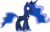 Size: 10000x6401 | Tagged: safe, artist:killagouge, princess luna, alicorn, pony, g4, sleepless in ponyville, .svg available, cute, female, frown, inkscape, lunabetes, mare, ponyscape, sad, sadorable, simple background, solo, transparent background, vector
