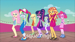 Size: 854x480 | Tagged: safe, edit, edited screencap, screencap, sound edit, applejack, fluttershy, guy grove, mile hill, pinkie pie, rainbow dash, rarity, sci-twi, sunset shimmer, twilight sparkle, human, equestria girls, equestria girls series, g4, i'm on a yacht, spoiler:eqg series (season 2), adidas, animated, armpits, arms in the air, boat, clothes, cupcake, cyrillic, dancing, dress, dubbing, female, food, geode of empathy, geode of fauna, geode of shielding, geode of sugar bombs, geode of super speed, geode of telekinesis, glasses, gopnik, hands in the air, hardbass, heart shaped glasses, humane five, humane seven, humane six, irl, irl human, legs, lidded eyes, looking at you, magical geodes, meme, music, photo, pointing, rapper pie, russia, russian, shirt, shorts, skirt, sleeveless, sleeveless shirt, sound, speed up, squatting, swimsuit, tracksuit, webm, yacht