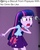 Size: 750x942 | Tagged: safe, twilight sparkle, equestria girls, g4, my little pony equestria girls: rainbow rocks, shake your tail, choking, meme, microphone, op is on drugs, popeyes, weird