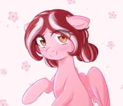 Size: 1280x1099 | Tagged: safe, artist:fluffymaiden, oc, oc only, oc:cherry blossom, pony, female, mare, solo