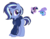 Size: 1024x798 | Tagged: safe, artist:sapphiretwinkle, trixie, twilight sparkle, oc, pony, g4, female, lesbian, magical lesbian spawn, offspring, parent:trixie, parent:twilight sparkle, parents:twixie, ship:twixie, shipping