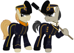Size: 1024x732 | Tagged: safe, artist:brony-works, oc, oc only, earth pony, pony, clothes, male, simple background, stallion, sweden, transparent background, uniform, vector