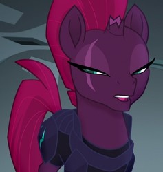 Size: 760x803 | Tagged: safe, screencap, tempest shadow, pony, unicorn, g4, my little pony: the movie, broken horn, cropped, female, horn, mare, scar, solo