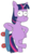Size: 545x926 | Tagged: artist needed, safe, twilight sparkle, pony, unicorn, g4, bart simpson, bipedal, cursed image, male, missing cutie mark, no eyelashes, simple background, simpsonified, skateboard, style emulation, the simpsons, transparent background, unicorn twilight, wat