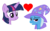 Size: 343x216 | Tagged: safe, edit, trixie, twilight sparkle, pony, g4, female, lesbian, ship:twixie, shipping