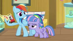 Size: 1920x1080 | Tagged: safe, screencap, rainbow dash, wind sprint, pegasus, pony, common ground, g4, auntie dashie, wing hands, wings