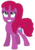 Size: 685x992 | Tagged: safe, artist:徐詩珮, oc, oc:betty pop, pony, unicorn, g4, my little pony: the movie, base used, evil grin, female, grin, magical lesbian spawn, mare, next generation, offspring, parent:glitter drops, parent:tempest shadow, parents:glittershadow, simple background, smiling, transparent background