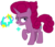 Size: 1245x1080 | Tagged: safe, artist:徐詩珮, oc, oc:glitter wave, pony, unicorn, eye scar, female, magic, magical lesbian spawn, mare, next generation, not glitter drops, not tempest shadow, offspring, parent:glitter drops, parent:tempest shadow, parents:glittershadow, scar, simple background, transparent background