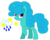 Size: 1229x989 | Tagged: safe, artist:徐詩珮, oc, oc:skyler drops, pony, unicorn, base used, female, magic, magical lesbian spawn, mare, next generation, offspring, parent:glitter drops, parent:spring rain, parents:springdrops, simple background, transparent background