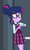 Size: 380x630 | Tagged: safe, screencap, sci-twi, twilight sparkle, equestria girls, g4, my little pony equestria girls: friendship games, clothes, cropped, crystal prep academy uniform, female, glasses, hair bun, magic capture device, pleated skirt, school uniform, skirt, solo