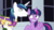 Size: 1280x720 | Tagged: safe, screencap, shining armor, twilight sparkle, alicorn, pony, unicorn, g4, my little pony: friendship is magic, sparkle's seven, brother and sister, cropped, eyes closed, female, grin, male, mare, nervous, nervous smile, out of context, raised hoof, siblings, smiling, stallion, twilight sparkle (alicorn)