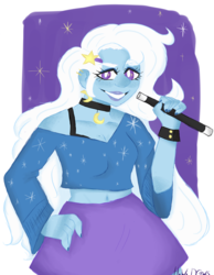 Size: 1280x1646 | Tagged: safe, artist:hwdrawings, trixie, equestria girls, g4, nail polish