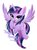 Size: 1531x2048 | Tagged: safe, artist:bbtasu, twilight sparkle, alicorn, pony, g4, cute, eyebrows, eyebrows visible through hair, female, looking at you, mare, open mouth, solo, spread wings, twiabetes, twilight sparkle (alicorn), wings