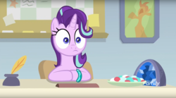 Size: 1674x930 | Tagged: safe, screencap, starlight glimmer, pony, g4, season 9, student counsel, cute, meme, special eyes, starlight glimmer is best facemaker