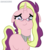 Size: 781x860 | Tagged: safe, artist:demoncourse, artist:klewgcg, oc, oc only, oc:shadow shine, pony, unicorn, icey-verse, base used, cute, female, floppy ears, glasses, jewelry, magical lesbian spawn, mare, necklace, next generation, offspring, parent:starlight glimmer, parent:sunset shimmer, parents:shimmerglimmer, show accurate, simple background, solo, transparent background