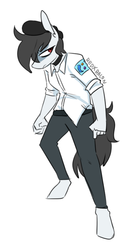 Size: 436x782 | Tagged: safe, artist:redxbacon, oc, oc only, oc:auriga, anthro, clothes, female, mare, solo