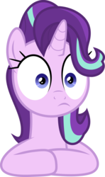 Size: 5521x9306 | Tagged: safe, artist:jhayarr23, starlight glimmer, pony, unicorn, g4, student counsel, female, mare, simple background, solo, transparent background, vector, wide eyes