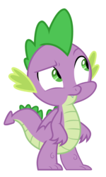 Size: 754x1253 | Tagged: safe, artist:sonofaskywalker, spike, dragon, g4, the point of no return, male, simple background, solo, transparent background, vector, winged spike, wings