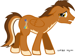 Size: 900x673 | Tagged: safe, artist:wolfkodi, oc, oc only, oc:kodi (wolfkodi), pegasus, pony, colored hooves, crying, floppy ears, looking at you, male, ponified, ponified oc, profile, signature, simple background, solo, stallion, transparent background, walking