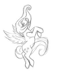 Size: 803x996 | Tagged: safe, fluttershy, pony, g4, female, flying, solo
