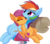 Size: 7012x6176 | Tagged: safe, artist:cyanlightning, rainbow dash, scootaloo, pegasus, pony, g4, .svg available, absurd resolution, cute, cutealoo, cutie mark, dashabetes, duo, ear fluff, eyes closed, female, filly, holding, hug, lidded eyes, log, mare, scootalove, simple background, sitting, smiling, the cmc's cutie marks, transparent background, vector