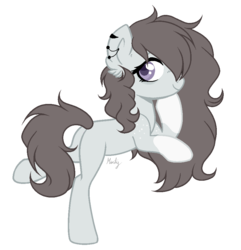 Size: 906x938 | Tagged: safe, artist:mintoria, oc, oc only, oc:steph, earth pony, pony, female, mare, simple background, solo, transparent background