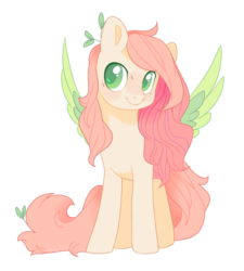 Size: 1180x1310 | Tagged: safe, artist:shady-bush, oc, oc only, oc:marigold, pegasus, pony, cute, female, mare, not fluttershy, simple background, solo, transparent background