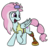 Size: 1200x1208 | Tagged: safe, artist:variant, derpibooru exclusive, kerfuffle, pegasus, pony, g4, my little pony: friendship is magic, my little pony: rainbow roadtrip, amputee, clothes, cute, female, fufflebetes, happy, mare, prosthetic leg, prosthetic limb, prosthetics, raised leg, simple background, solo, transparent background