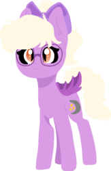 Size: 468x719 | Tagged: safe, artist:nootaz, oc, oc only, oc:pinkfull night, bat pony, pony, bat pony oc, bat wings, bow, cute, fangs, female, glasses, looking at you, simple background, solo, teenager, transparent background, wings