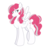 Size: 2500x2500 | Tagged: safe, alternate version, artist:thr3eguess3s, star swirl (g3), pegasus, pony, g3, g4, female, g3 to g4, generation leap, high res, race swap, simple background, solo, transparent background