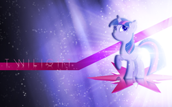 Size: 1920x1200 | Tagged: source needed, safe, artist:vexx3, edit, twilight sparkle, pony, g4, female, solo, vector, wallpaper, wallpaper edit