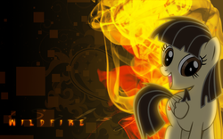 Size: 1920x1200 | Tagged: safe, artist:omgklint, artist:vexx3, edit, wild fire, pegasus, pony, g4, female, mare, sibsy, solo, vector, wallpaper, wallpaper edit