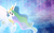 Size: 1920x1200 | Tagged: source needed, safe, artist:vexx3, edit, princess celestia, pony, g4, abstract background, concave belly, crown, ethereal mane, female, hoof shoes, horn, jewelry, long horn, long mane, mare, peytral, princess shoes, raised hoof, regalia, side view, slender, solo, spread wings, tail, tall, thin, vector, wallpaper, wallpaper edit, wings