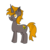 Size: 1860x1860 | Tagged: safe, artist:chelsea1901, oc, oc only, oc:nuclear fusion, pony, unicorn, freckles, ionizing radiation warning symbol, simple background, solo, transparent background