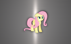 Size: 4000x2500 | Tagged: safe, artist:redshotcreation, artist:robzombiefan2121, edit, fluttershy, pony, g4, female, solo, vector, wallpaper, wallpaper edit