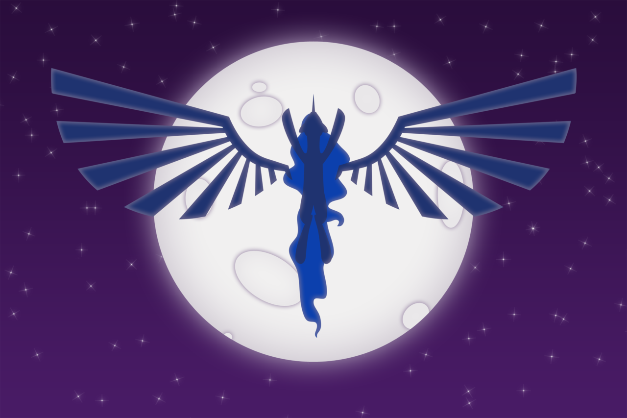 Spread my wings. Lunar Republic Flag. Luna raise. Magic Flying Moon. Fly to Moon Art.