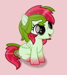 Size: 3000x3382 | Tagged: safe, artist:pilot231, oc, oc only, oc:watermelana, pegasus, pony, female, filly, freckles, gradient hooves, high res, mare, movie accurate, solo, vector