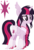 Size: 312x459 | Tagged: safe, artist:t-aroutachiikun, twilight sparkle, alicorn, pony, g4, base used, female, simple background, solo, transparent background, twilight sparkle (alicorn)