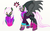 Size: 897x561 | Tagged: safe, artist:zeroraid, oc, oc:black ashtrail, pony, male, stallion