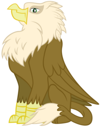 Size: 3000x3762 | Tagged: safe, artist:boneswolbach, oc, oc only, unnamed oc, griffon, .ai available, griffon oc, high res, male, simple background, sitting, solo, transparent background, vector