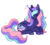 Size: 540x485 | Tagged: safe, artist:horsepaws, oc, oc only, oc:midnight dream, pony, unicorn, solo