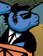 Size: 84x110 | Tagged: safe, idw, acoustic blues, electric blues, earth pony, pony, spoiler:comic, spoiler:comic01, blues brothers, cropped, elwood j. blues, jake blues, male, picture for breezies, ponified, stallion