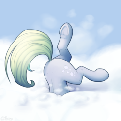 Size: 2000x2000 | Tagged: safe, artist:ohemo, derpy hooves, pegasus, pony, g4, adorable distress, atg 2019, bubble butt, butt, butt only, buttstuck, cloud, cute, derpabetes, derpy being derpy, face down ass up, female, frog (hoof), high res, i just don't know what went wrong, mare, newbie artist training grounds, plot, silly, silly pony, so ridiculous it's funny, solo, stuck, stuck in a cloud, tail, underhoof