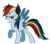 Size: 949x841 | Tagged: safe, artist:rdbrony16, artist:theinvertedshadow, rainbow dash, cyborg, pegasus, pony, elements of insanity, g4, angry, badass, evil, female, looking at you, mare, rainbine, raised hoof, simple background, solo, spread wings, transparent background, vector, wings