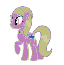 Size: 378x383 | Tagged: artist needed, safe, vera, earth pony, pony, g4, 1000 hours in ms paint, female, prototype, recolor, solo, spa pony