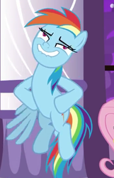 Size: 348x541 | Tagged: safe, screencap, rainbow dash, pegasus, pony, g4, the summer sun setback, cropped, faic, female, mare, out of context, rainbow dash is best facemaker, solo focus