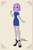 Size: 800x1200 | Tagged: safe, artist:gardenofdaisy, artist:hippykat13, artist:sabokat, maud pie, equestria girls, g4, belt, clothes, dolldivine, dress, dressup, dressup game, ever after high, flats, jewelry, necklace, pearl