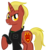 Size: 350x368 | Tagged: artist needed, safe, oc, oc only, oc:firebrand, pony, unicorn, clothes, jacket, josh scorcher, looking at you, male, solo, stallion, vector